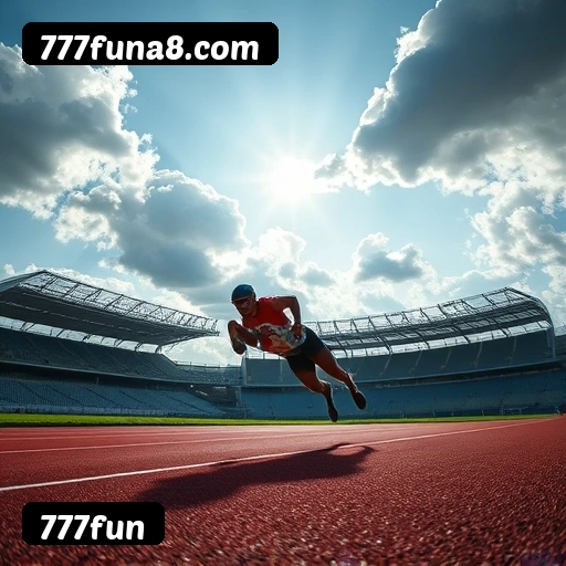 App 777fun para iOS e Android — interface mobile, login biométrico e PIX integrado